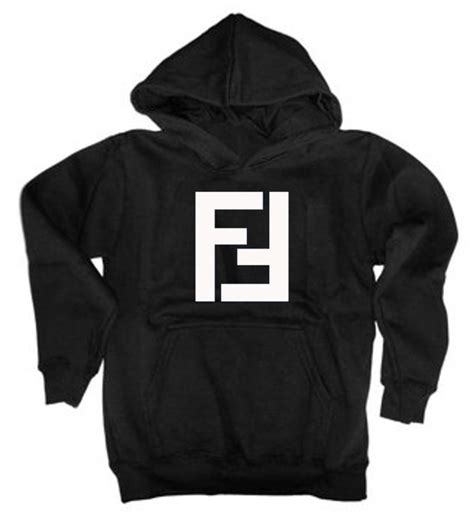 fendi hoodie dress|Fendi hoodie size large.